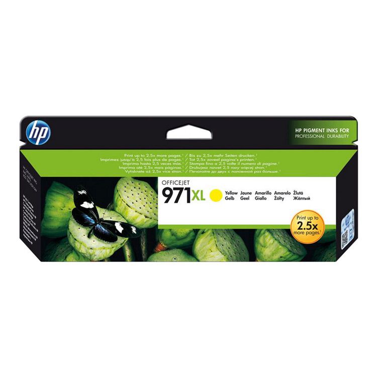 Tinta HP 971XL CN628AE Amarillo Original