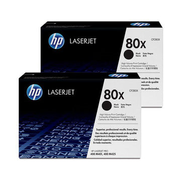 Pack Tóner HP 80X CF280XD