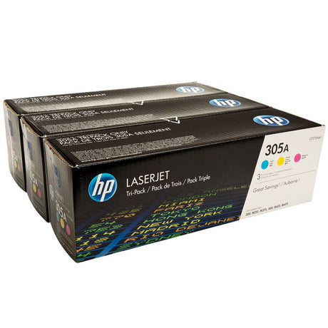 Pack Tóner HP 305A CF370AM 3 Colores
