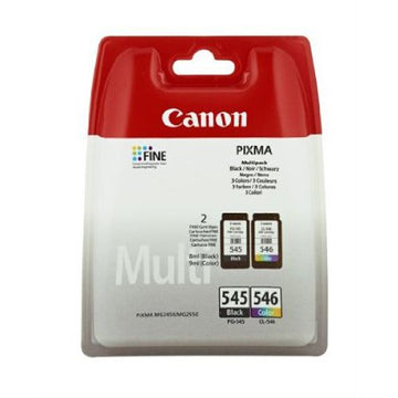 Pack de Tinta Negra PG-545 + Color CL-546 Canon 8287B006