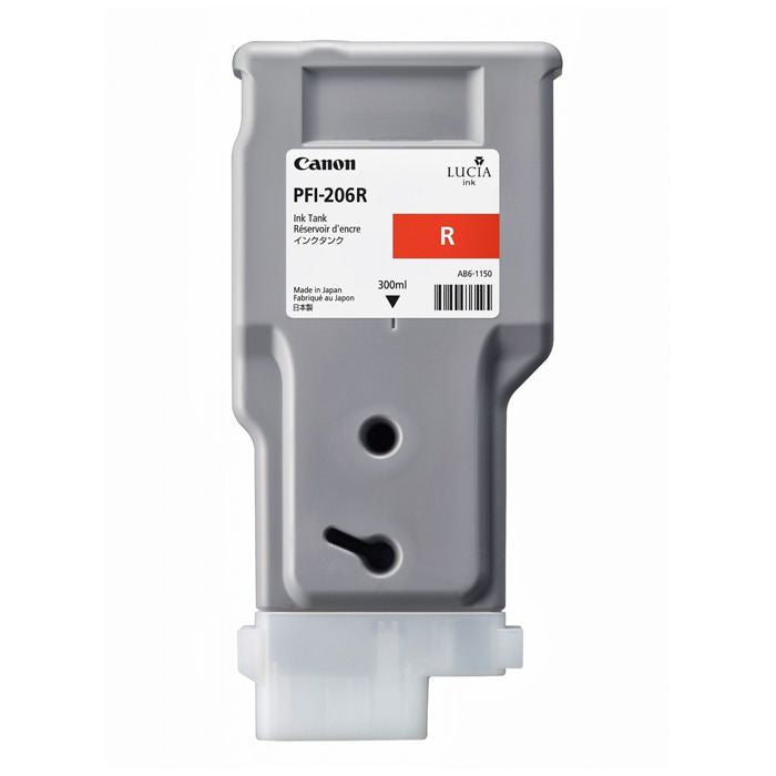 Tinta Roja PFI-206R 5309B001 Canon IPF6400/IPF6450