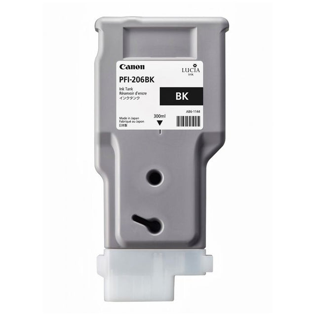 Tinta Negra PFI-206BK 5303B001 Canon IPF6400/IPF6400S/IPF6450