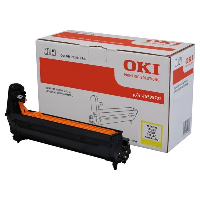 TAMBOR DE IMAGEN AMARILLO OKI MC760/MC770/MC780 45395701