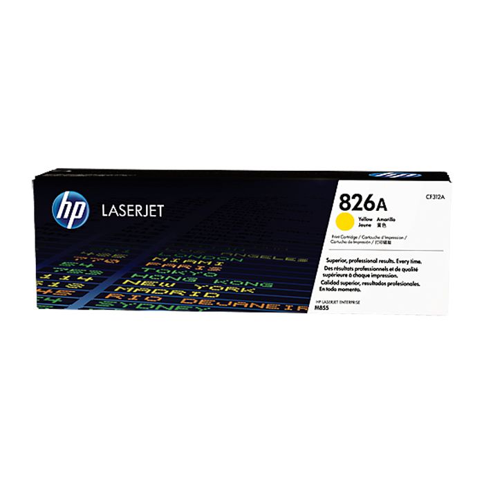 Tóner HP 826A CF312A Amarillo Original