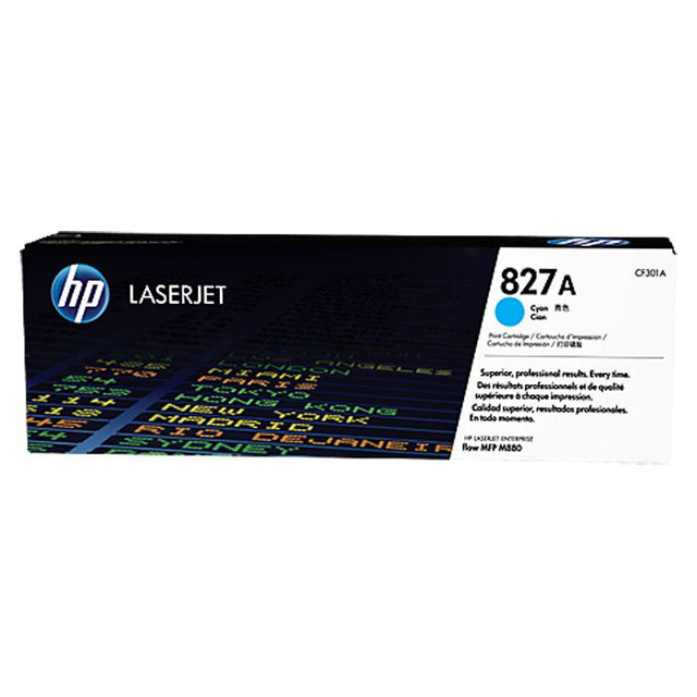 Tóner HP 827A CF301A Cian Original