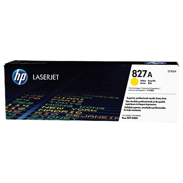 Tóner HP 827A CF302A Amarillo Original