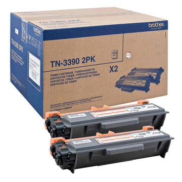 Tóner Brother TN3390TWIN Pack 2 Ud.