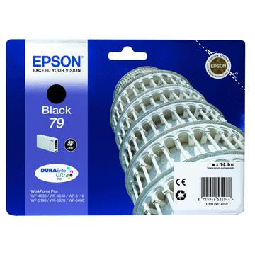 Tinta Negra Epson Torre De Pisa Epson 79
