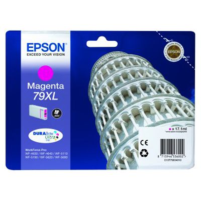 Tinta Magenta Epson Torre de Pisa Epson 79XL