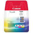 Multipack Tinta Canon CLI-8 3 Colores (C,M,Y,) 0621B029