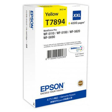 Tinta Amarilla Epson T7894 XXL Serie WF-5000
