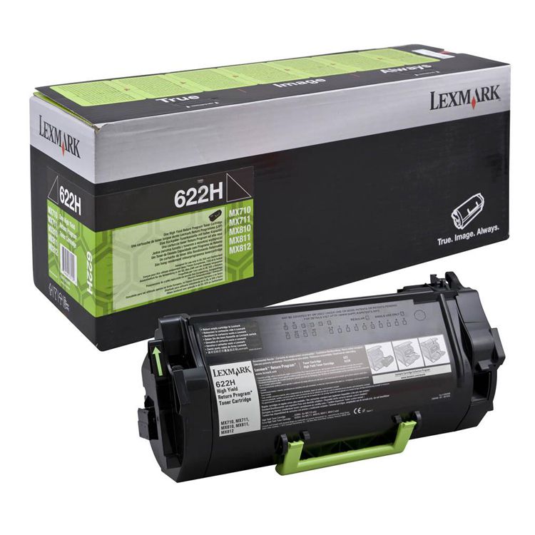 TONER LEXMARK 622H MX710/MX810 62D2H00