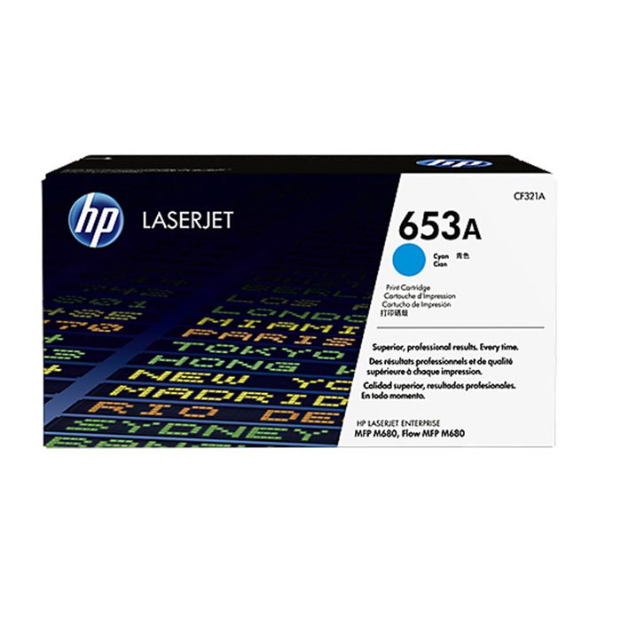Tóner HP 653A CF321A Cian Original