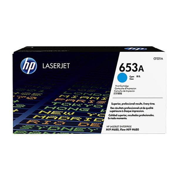 Tóner HP 653A CF321A Cian Original