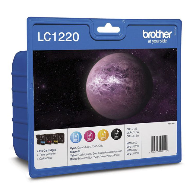 Pack Brother LC1220VAL 4 colores