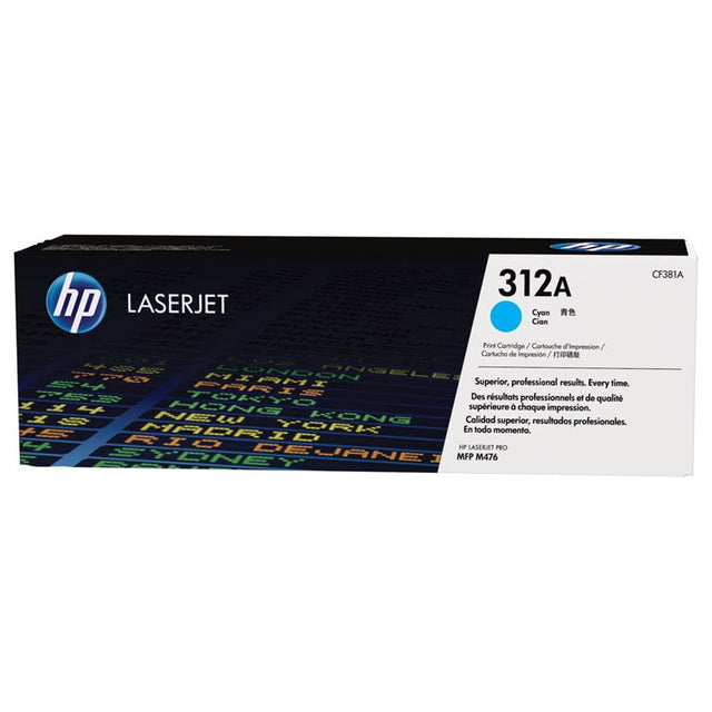 Tóner HP 312A CF381A Cian Original