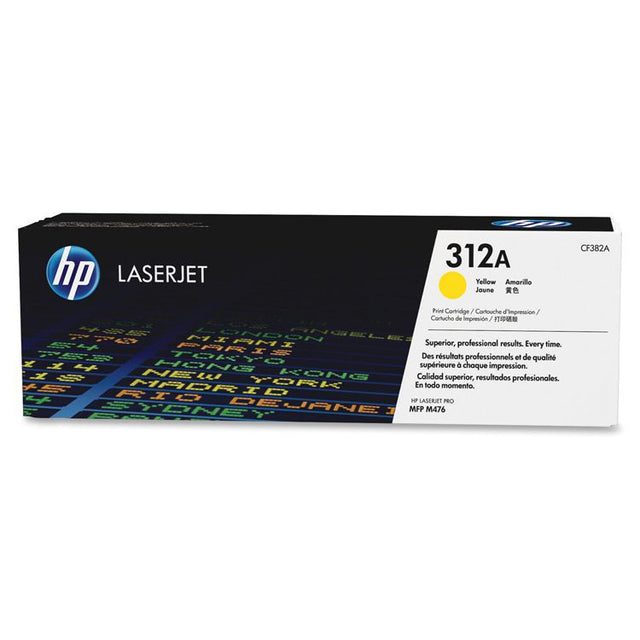 Tóner HP 312A CF382A Amarillo Original