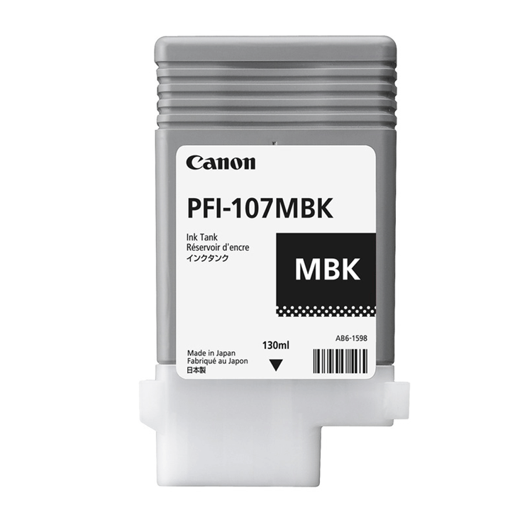 Canon PFI-107MBK Tinta Negra Matte IPF670/IPF685/IPF780/IPF785