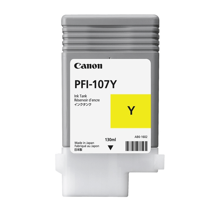Canon PFI-107Y Tinta Amarilla Canon IPF670/IPF685/IPF780/IPF785