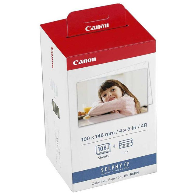 Canon KP-108IN Papel + Tinta 108 Hojas 3115B001