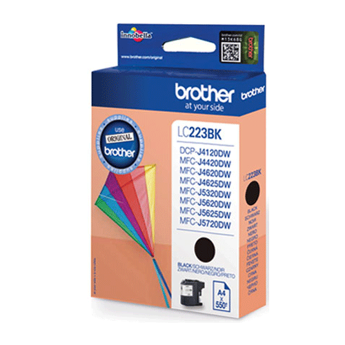 Brother LC223BK Negro