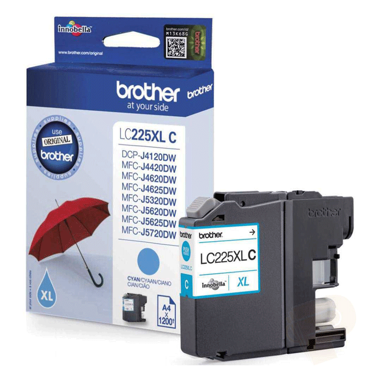 Brother LC225XLC Cian