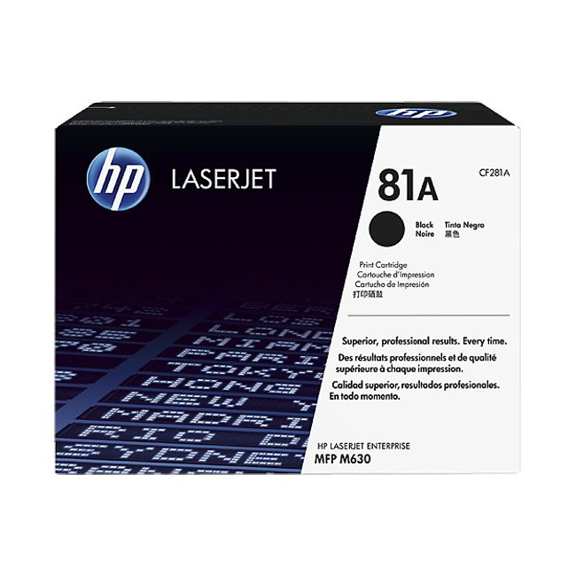 Tóner HP 81A CF281A Original