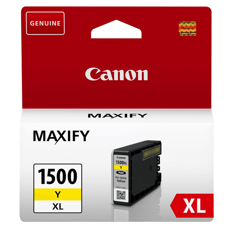 Tinta Amarilla Canon PGI-1500Y XL 9195B001