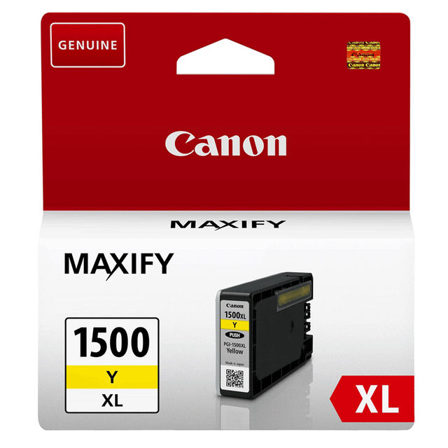 Tinta Amarilla Canon PGI-1500Y XL 9195B001