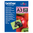Papel Brother Premium Plus Glossy Foto A3 20 Hojas