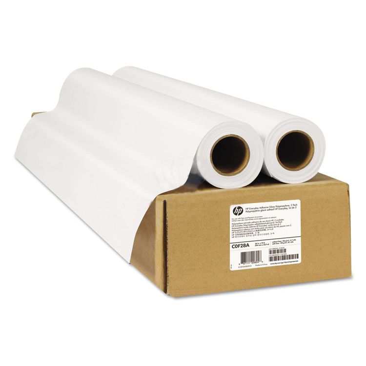 Adhesivo Polipropileno Plotter  HP Brillante C0F28A B0 168GR