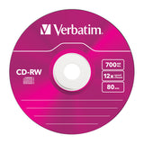 CD-RW Verbatim 43167 700MB 8x-10x, 5 unidades imagen 3