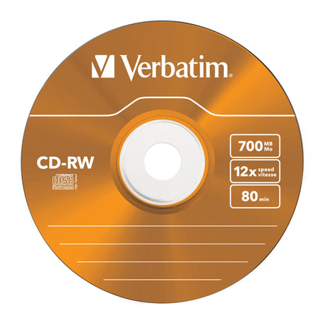 CD-RW Verbatim 43167 700MB 8x-10x, 5 unidades imagen 4