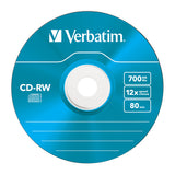 CD-RW Verbatim 43167 700MB 8x-10x, 5 unidades imagen 6