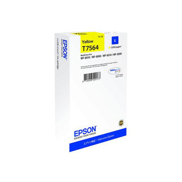 Tinta Epson T7564 Amarilla C13T756440