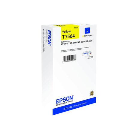 Tinta Epson T7564 Amarilla C13T756440