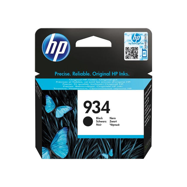 Tinta HP 934 C2P19AE Negro Original