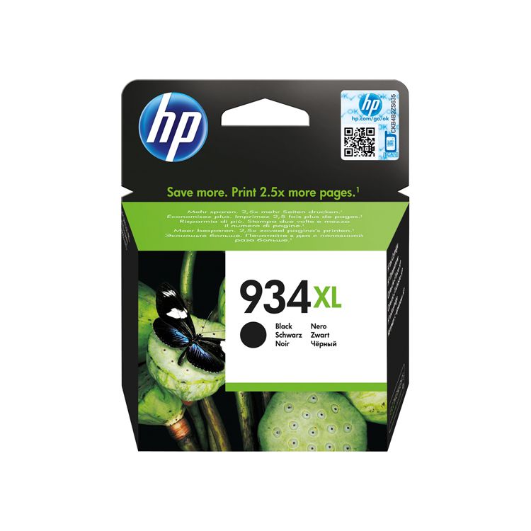 Tinta HP 934XL C2P23AE Negro Original