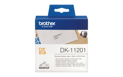 Brother DK-11201 Etiquetas Adhesivas Dirección 29mm imagen 1