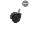 Accesorio para silla Piqueras y Crespo KIT15RN - Ruedas 50 mm - Sin color declarado
