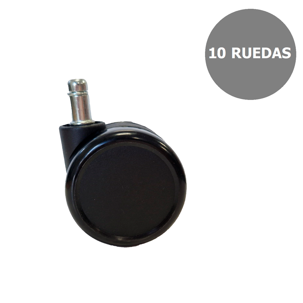 Accesorio para silla Piqueras y Crespo KIT2R65N - Ruedas 65 mm - Sin color declarado