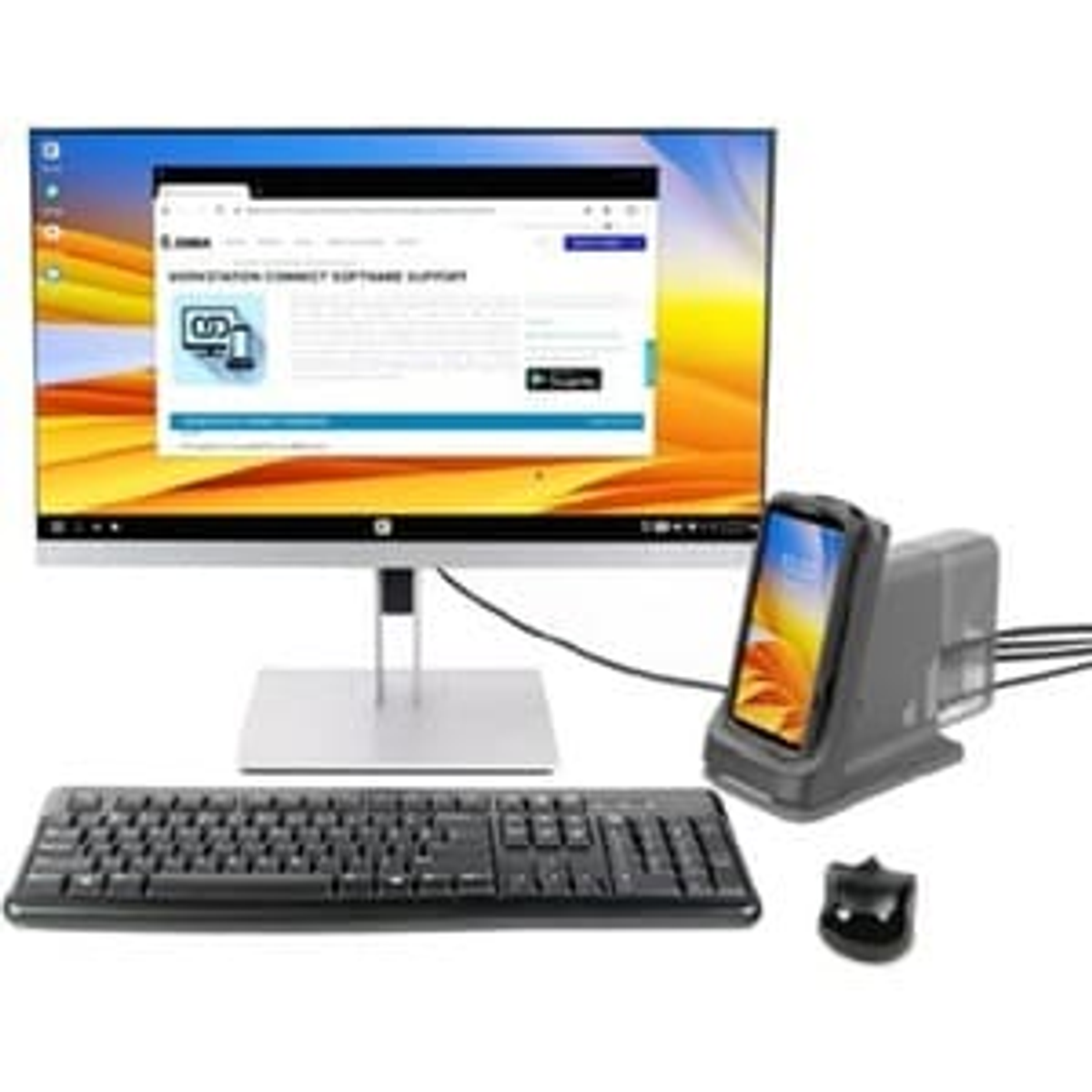 Accesorio TPV Zebra Connect Base y estación de carga CRD-NTC7X-1SNWS-01