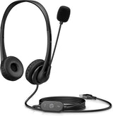 Auriculares HP USB G2 estéreo USB-A negros — vista 3
