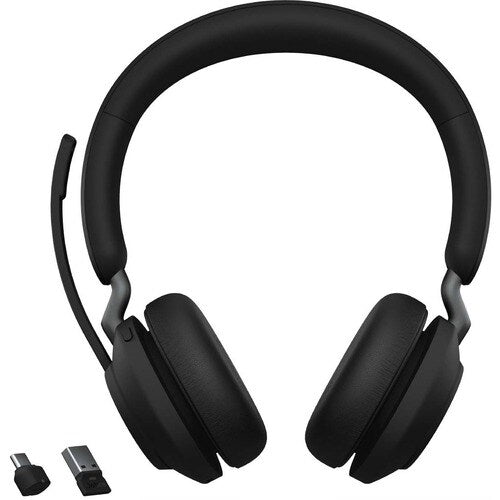 Auriculares Jabra Evolve2 65 UC estéreo USB-A negros — vista 1