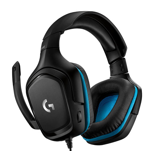 Auriculares Logitech G432 gaming USB y jack 3,5 mm — vista 3