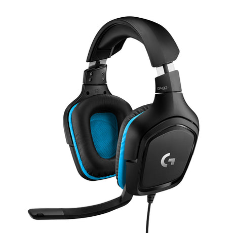 Auriculares Logitech G432 gaming USB y jack 3,5 mm — vista 5