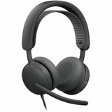 Auriculares Logitech Zone Wired 2 Teams USB-C/A ANC — vista 5