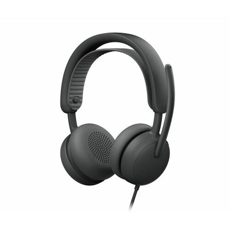 Auriculares Logitech Zone Wired 2 Teams USB-C/A ANC — vista 2