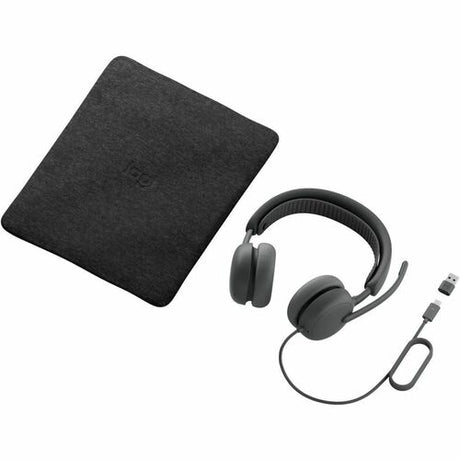 Auriculares Logitech Zone Wired 2 Teams USB-C/A ANC — vista 3