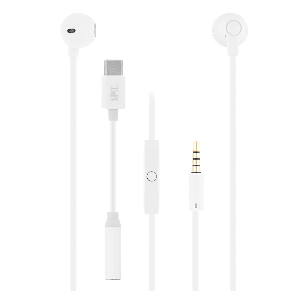 Auriculares TNB ESSWEETC blanco